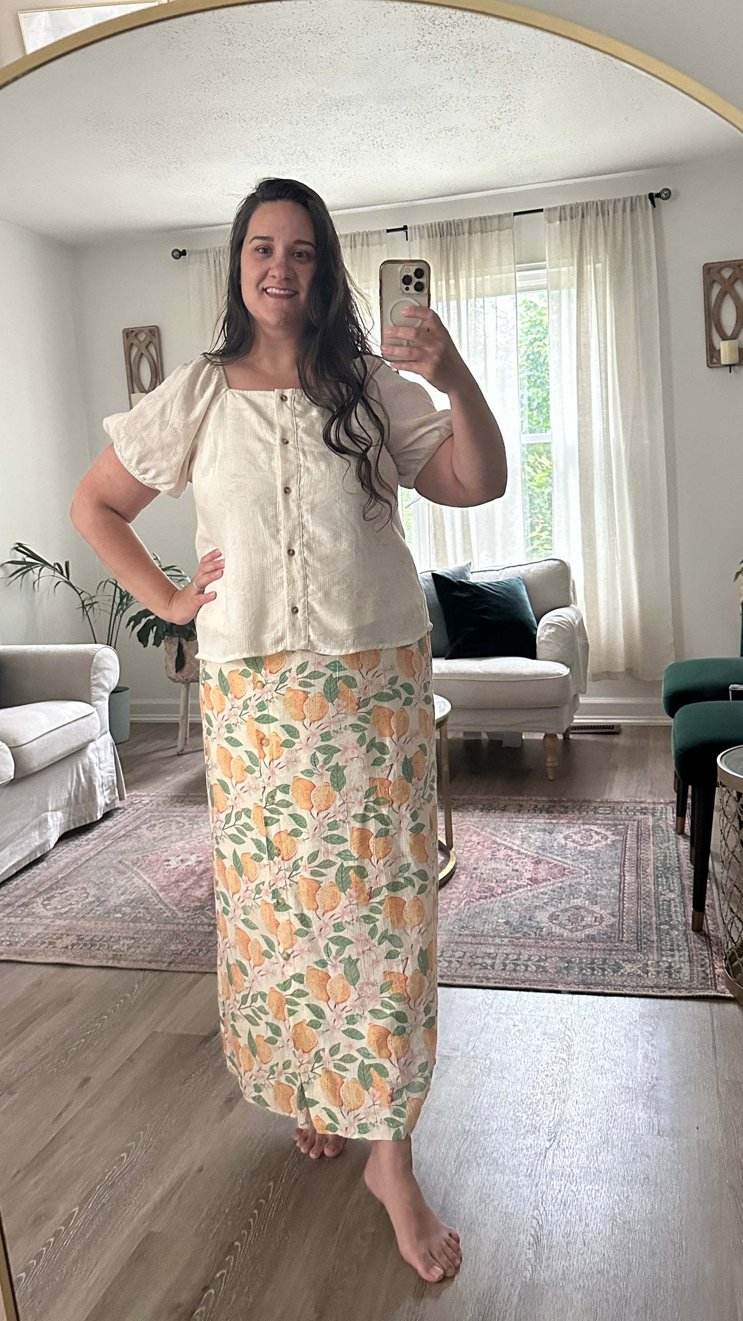 Floral Lemon Set